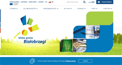 Desktop Screenshot of gmina-bialobrzegi.pl